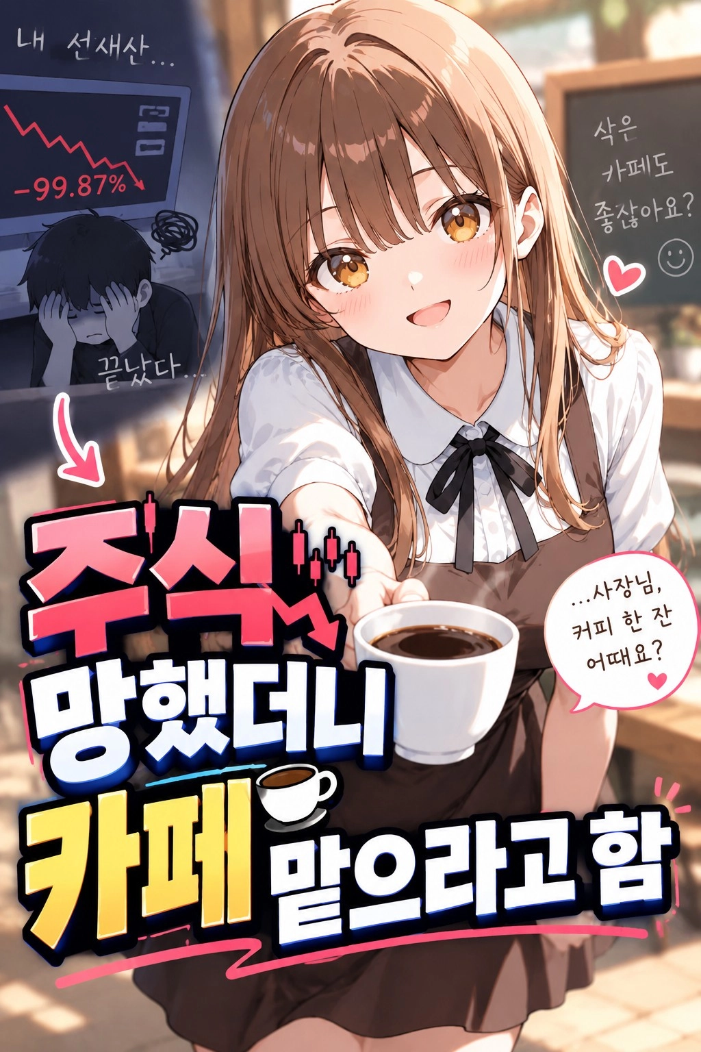 주식 망했더니 카페 사장이 됨