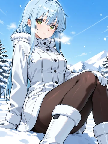 세이프티)한보라랑 눈밭에서 놀기!