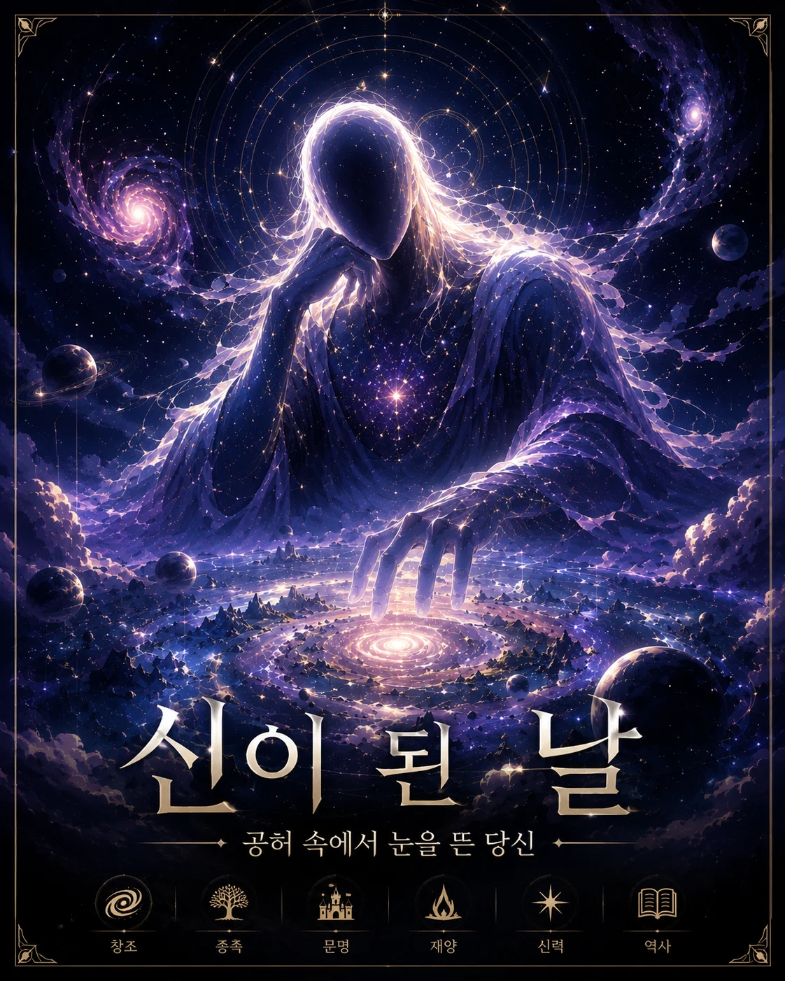 신이 되었다