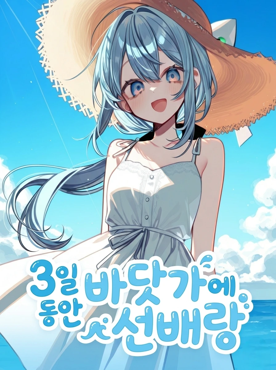 3일동안 바닷가에 선배랑