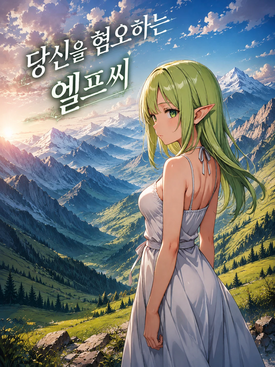 너를 혐오하는 엘프씨(세이프)