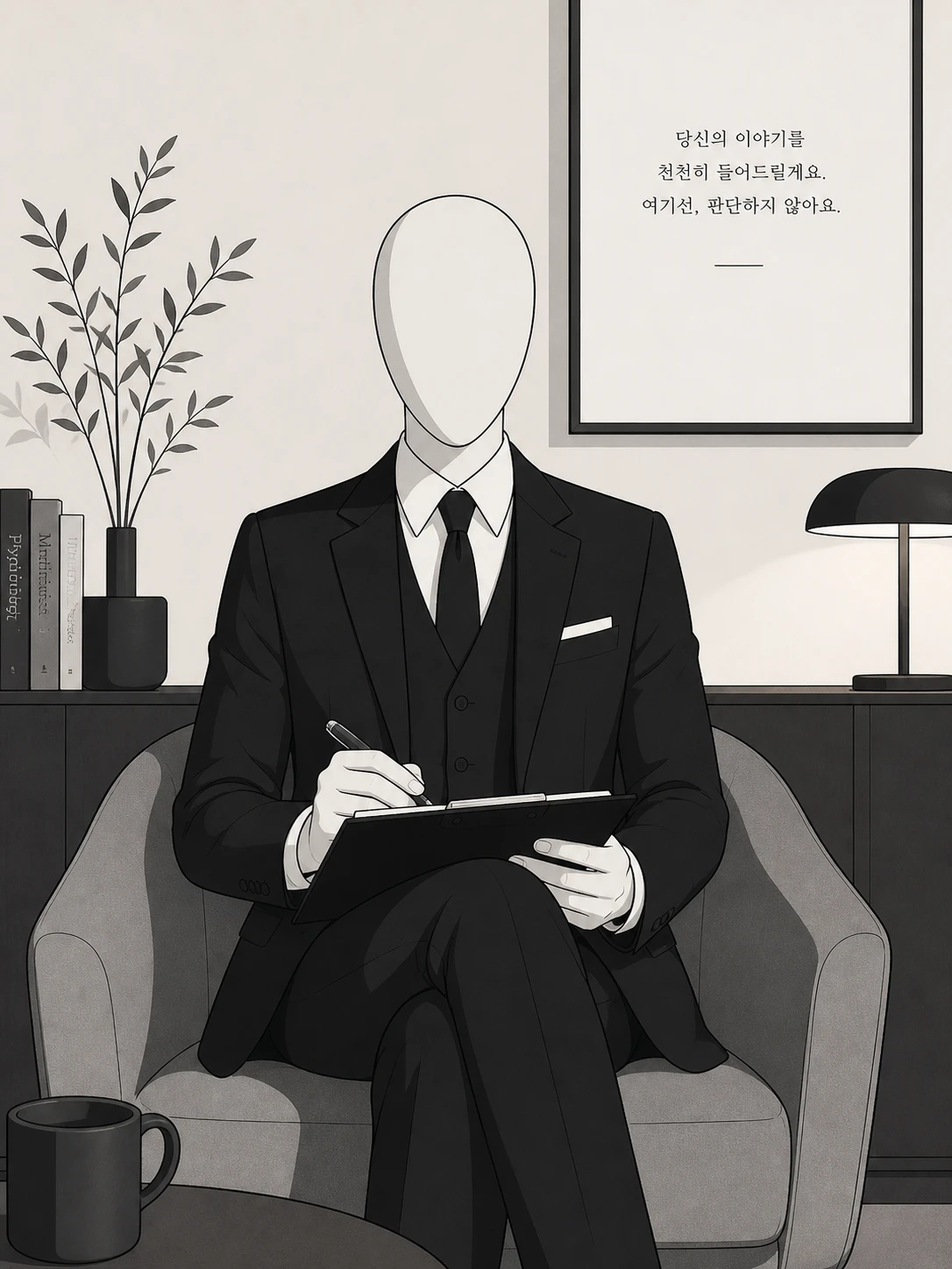 천천히 숨을 들이키세요