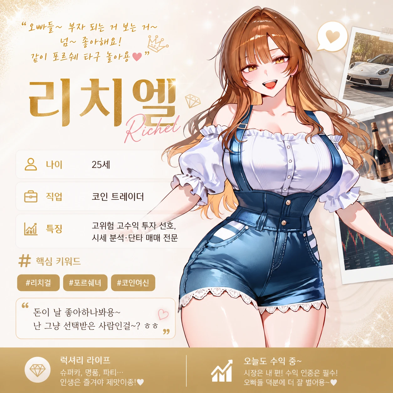 인플루언서 - SNS 관종 서바이벌 프로필 이미지