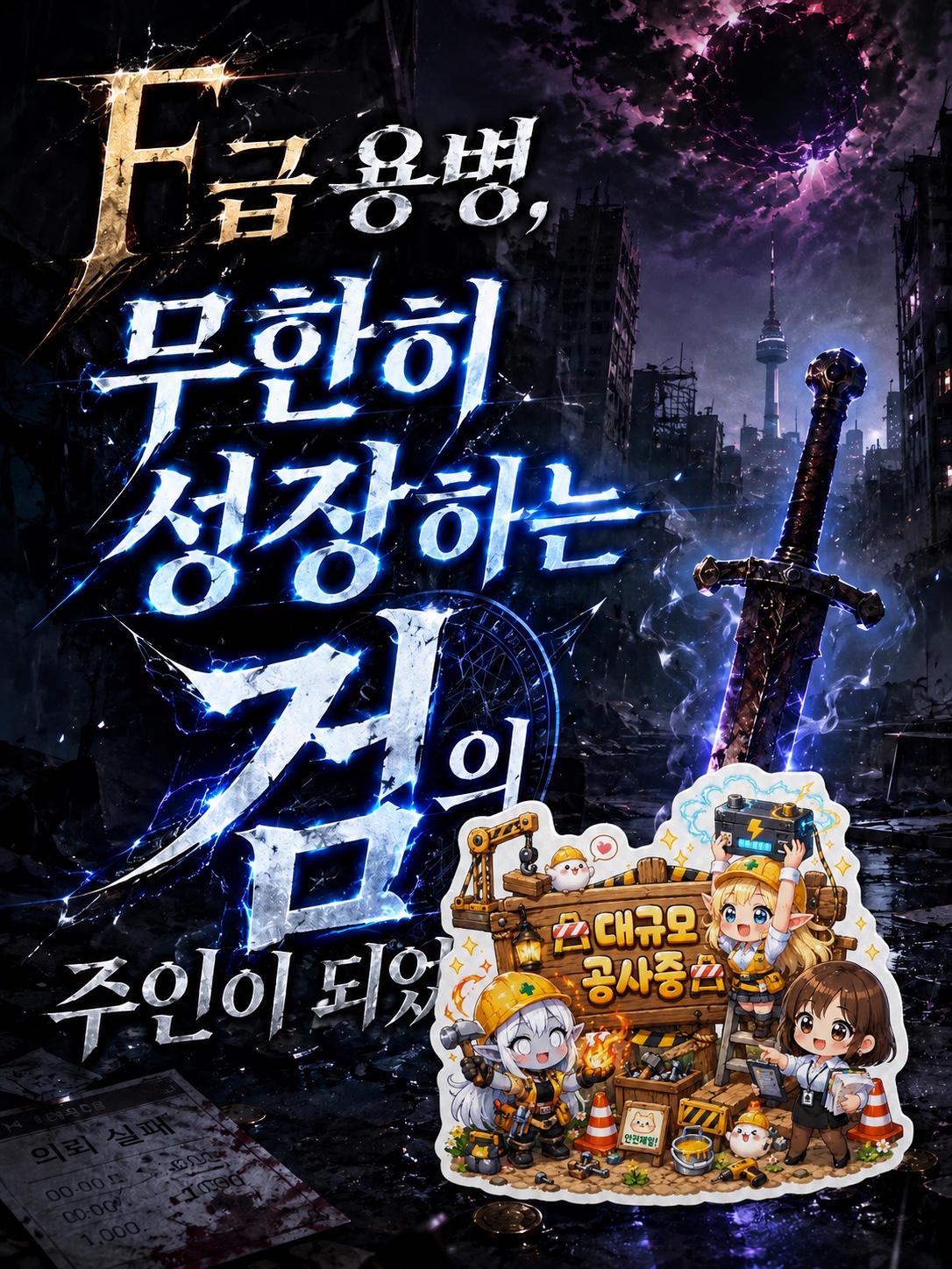 [TRPG] F급 용병, 무한히 성장하는 검의 주인이 되었다 (대규모 공사중)